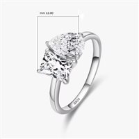 Anello Gaurosa Donna Fantasy in Argento Zirconia JZ1381-8 - JZ1381-8